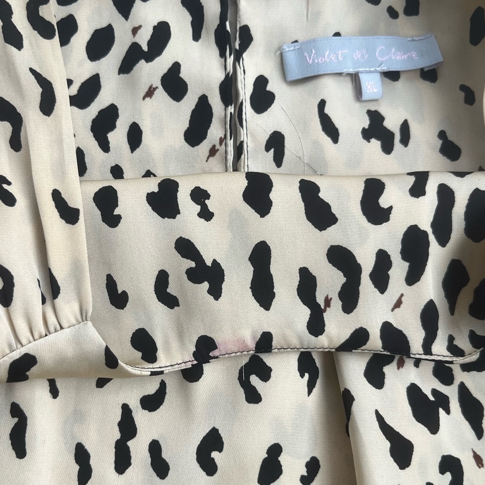 Leopard Print Sleeveless Top - Picture 6 of 6